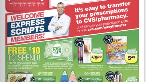 CVS P&G 'brandSaver' Tie-ins