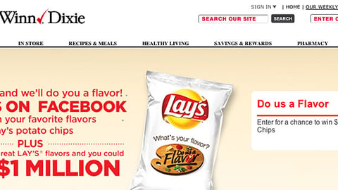 Winn-Dixie Lay's 'Do Us a Flavor' Promotion