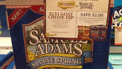 Samuel Adams Snyder's 'Enjoy the Game' Stickers