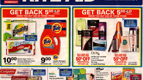 Rite Aid P&G 'brandSaver' Feature