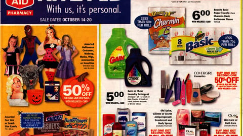 Rite Aid P&G '+UP Rewards' Promotion