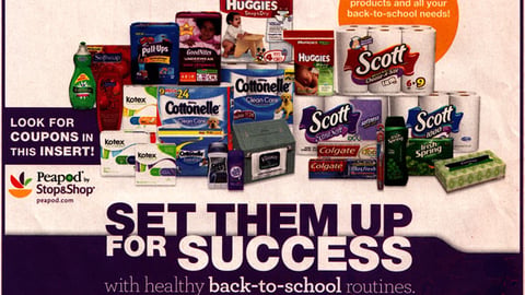 Stop & Shop 'Set Them Up for Success' FSI