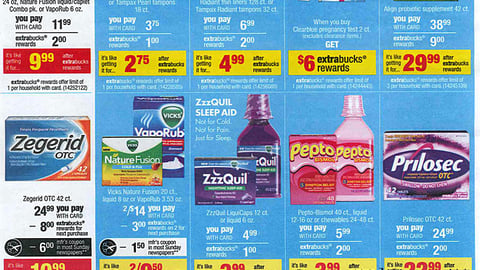 CVS P&G 'brandSaver' Extra Bucks Offer