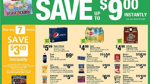 Ahold PepsiCo 'Moments to Save' Features