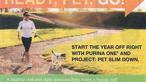 Purina One Target 'Ready, Pet, Go' FSI