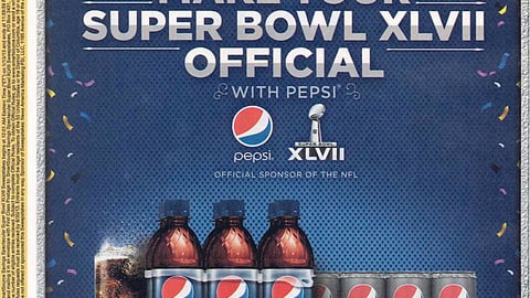 PepsiCo 'Make Your Game Day Official' FSI