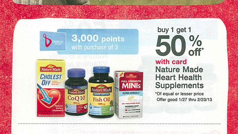 Walgreens 'Heart Health Month' FSI