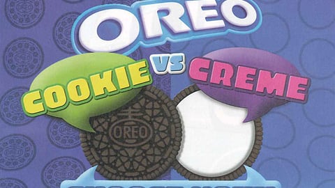 Oreo 'Cookie vs. Creme' FSI