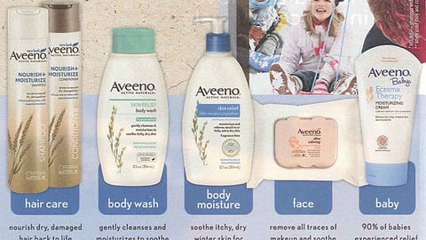 J&J 'Healthy Essentials' FSIs
