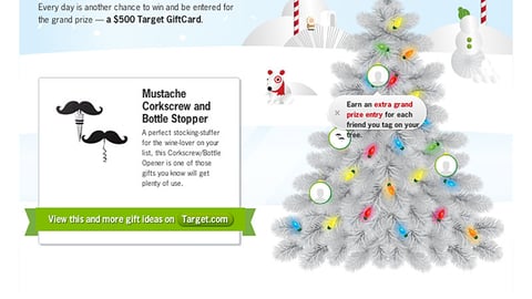 Target 'Gift Card Giveaways' Facebook Promotion