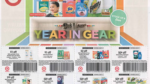 Target P&G 'Year In Gear' FSI