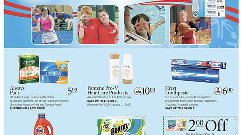 Publix P&G Special Olympics Features