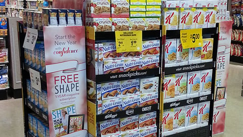 Special K 'New Year with Confidence' Display