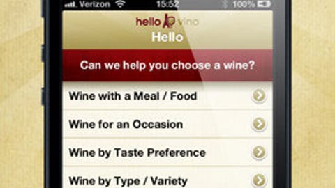 Constellation Brands Hello Vino App Partnership