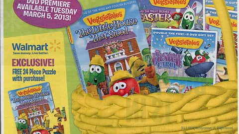 'VeggieTales' Walmart 'Easter Baskets' Ad