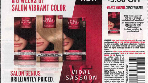 Vidal Sassoon 'Salon Vibrant' FSI