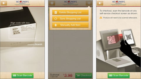 Woodman's Mobile Shopper App