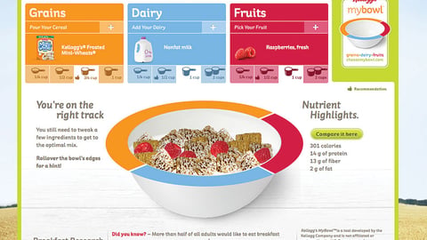 Kellogg's MyBowl App