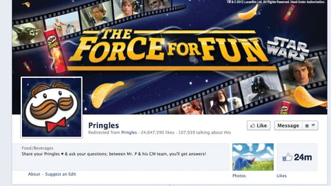 Pringles 'Star Wars' Ad Competition