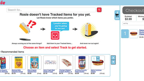Rosie Shopping Prediction App