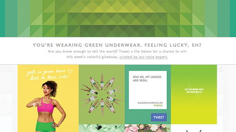 Hanes Undercovercolor.com Campaign