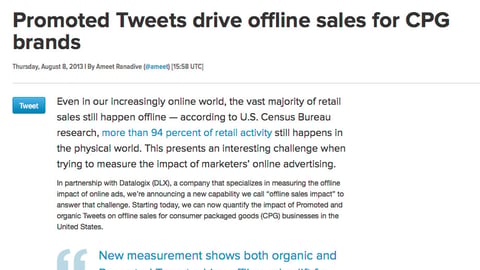 Twitter Promoted Tweets Impact