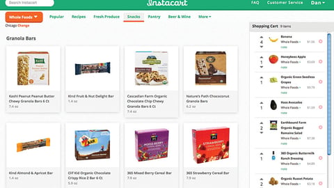 Instacart Same-Day Delivery Service