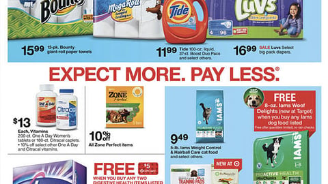Target P&G Incentive Features