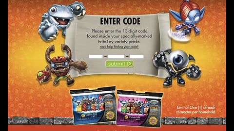 Frito-Lay 'Skylanders: Giants' Promotion