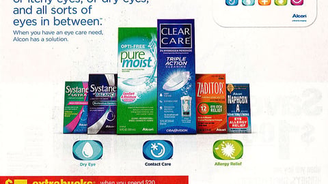 Alcon 'Eye Solution' FSIs