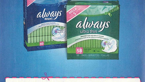 Always Walmart 'Coupon Not Included' FSI
