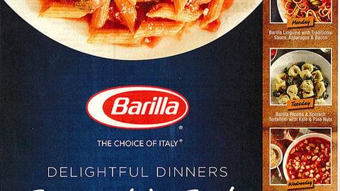 Barilla 'Kitchen Makeover' FSI