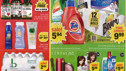 CVS P&G 'brandSaver' Features