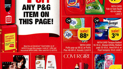 CVS P&G 'Coupon Center' Feature