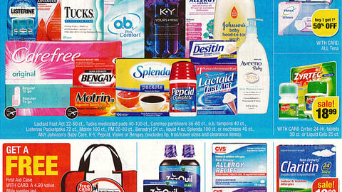 CVS J&J 'Healthy Essentials' Features