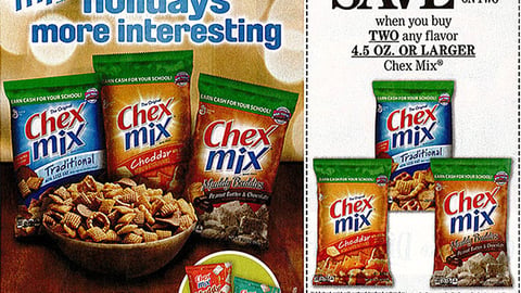 Chex Mix Holiday FSI