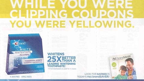 Crest Whitestrips Walmart FSI