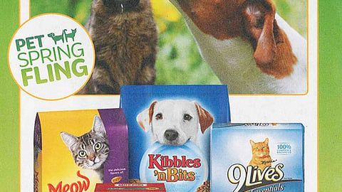 Del Monte Walmart 'Pet Spring Fling' FSI