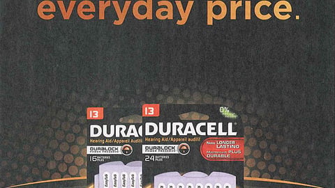 Duracell Walmart 'brandSaver' FSI