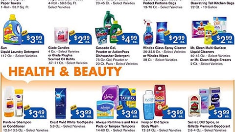 Food Lion P&G 'brandSaver' Feature