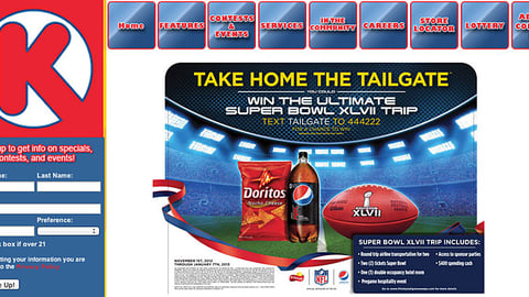 PepsiCo Circle K Super Bowl Sweepstakes