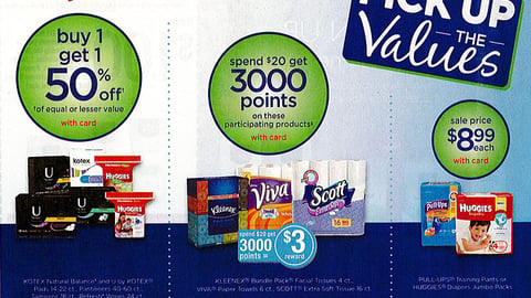 K-C Walgreens 'Pick Up the Values' FSI