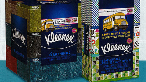 Kleenex Walmart 'Back-to-School Pack' FSI