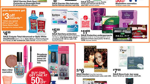 Kmart '$3 Off Instantly' Feature