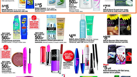 Kmart Unilever 'Save $3' Feature