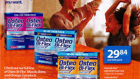 Osteo Bi-Flex 'Save Every Day' Ad 