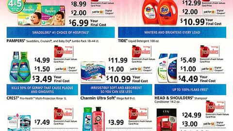 P&G Dominick’s 'Early Detection' FSI