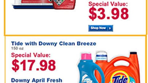 P&G Lowe's 'Memorial Day Savings' Email