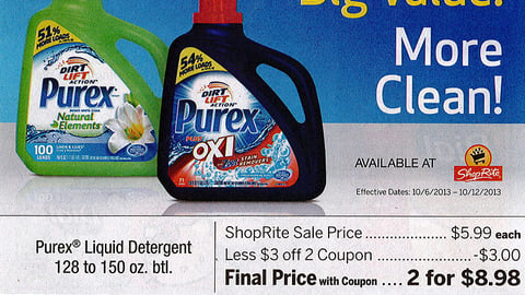 Purex ShopRite 'Final Price' FSI