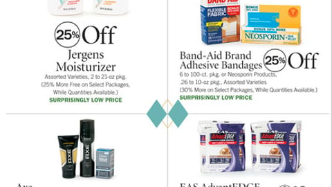Publix Jergens ‘25% Off’ Feature